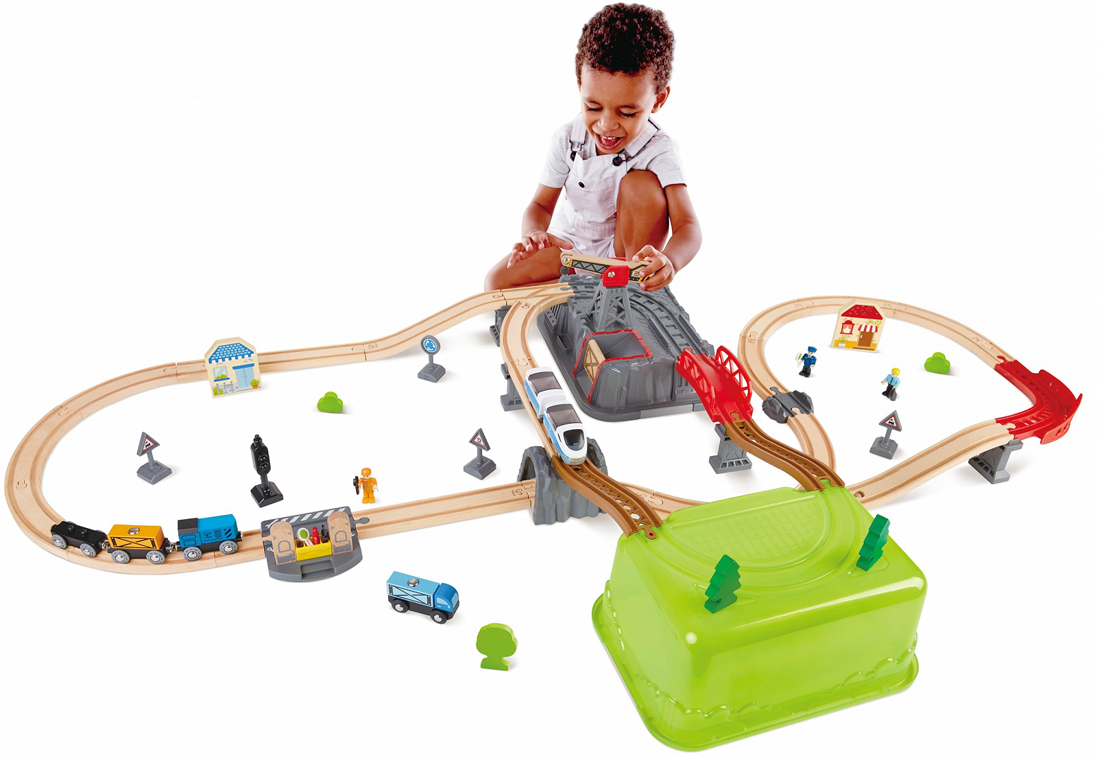 Ігровий набір Hape Railway, фото №2 Ігровий набір Hape Railway, фото №2