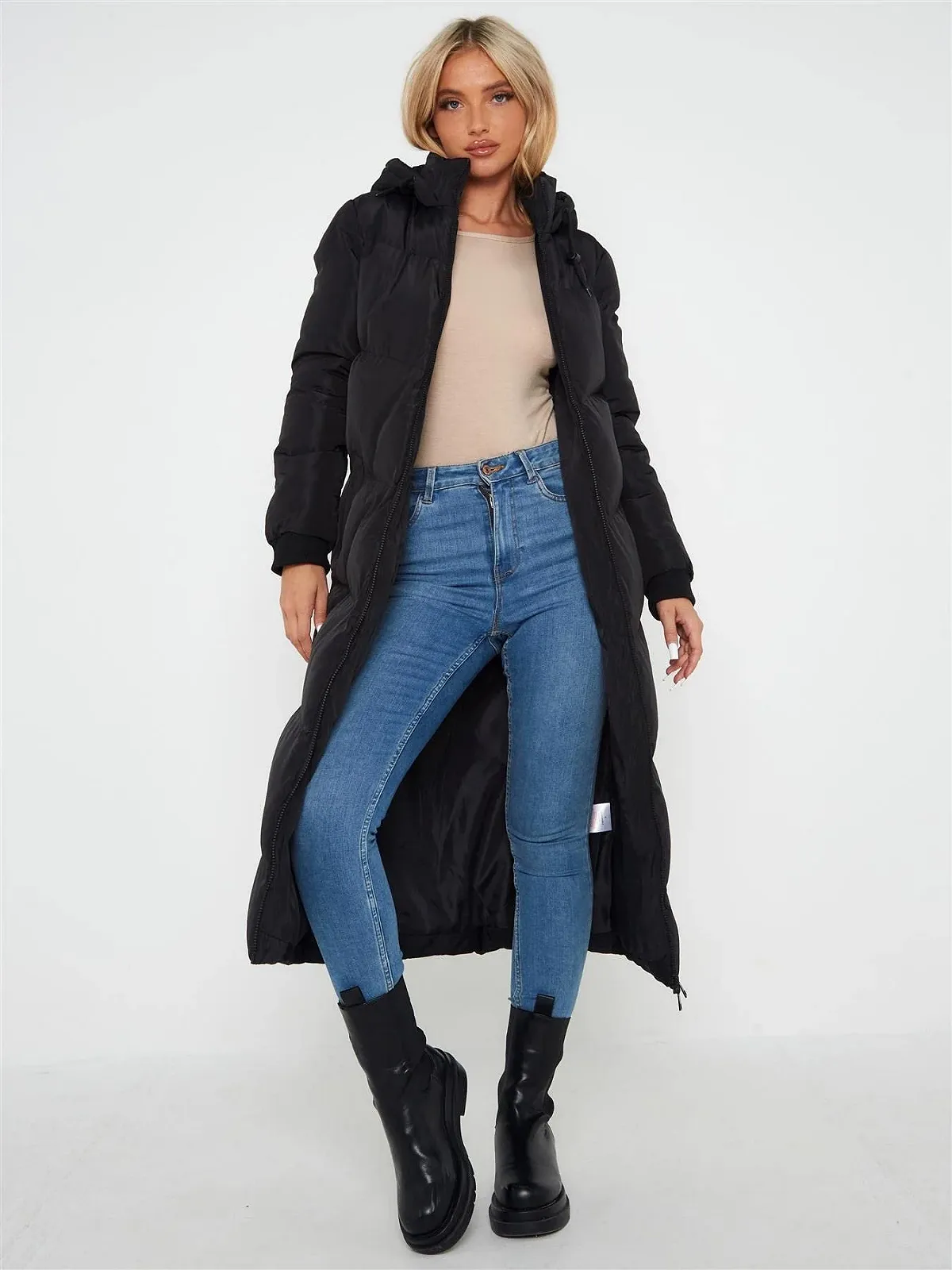 Женское пальто SS7 длинное утепленное зимнее, фото №3 Женское пальто SS7 длинное утепленное зимнее, фото №3