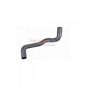 Шланг радіатора METZGER 2420992 для AUDI SEAT VW, для автомобілів без кондиціонера - Фото 1