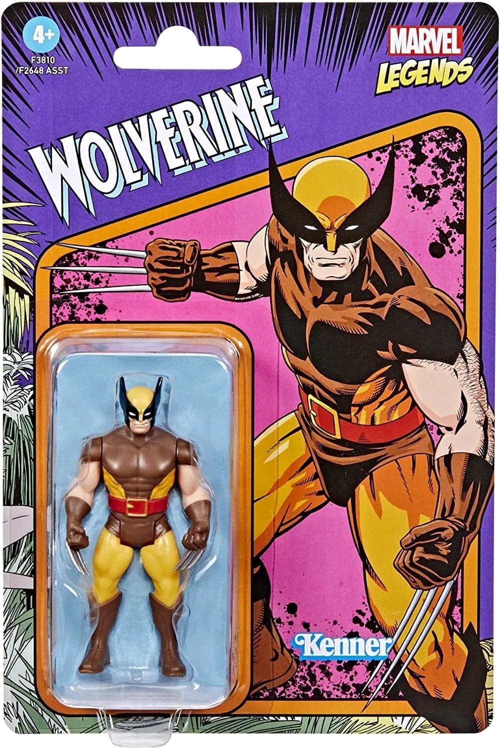 Фігурка Wolverine Hasbro Legends Series Retro 375 Collection, 9,5 см, фото №2