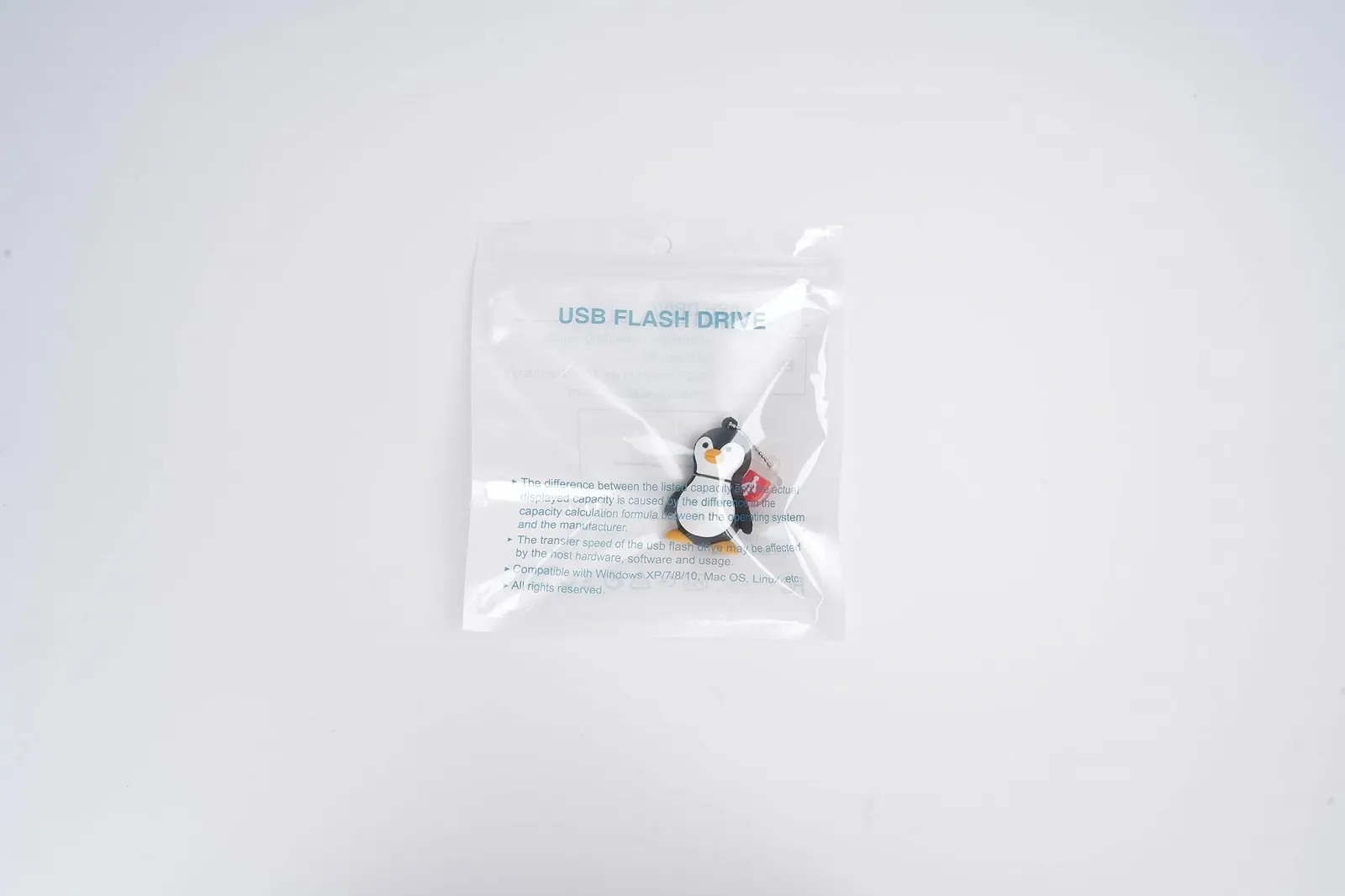 USB-флеш-накопитель BORLTER CLAMP Cute Penguin Model 32 ГБ USB 2.0, фото №7 USB-флеш-накопитель BORLTER CLAMP Cute Penguin Model 32 ГБ USB 2.0, фото №7