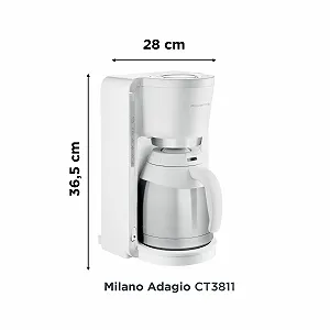 Фильтр-кофеварка Rowenta Thermo Белая synthetic.ua - Фото 1