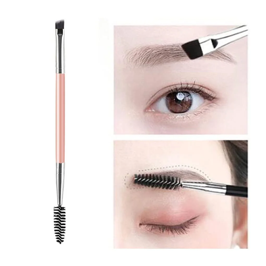 Кисти для бровей rongweiwang Многоцветная, розовая/серебристая, фото №5 Кисти для бровей rongweiwang Многоцветная, розовая/серебристая, фото №5