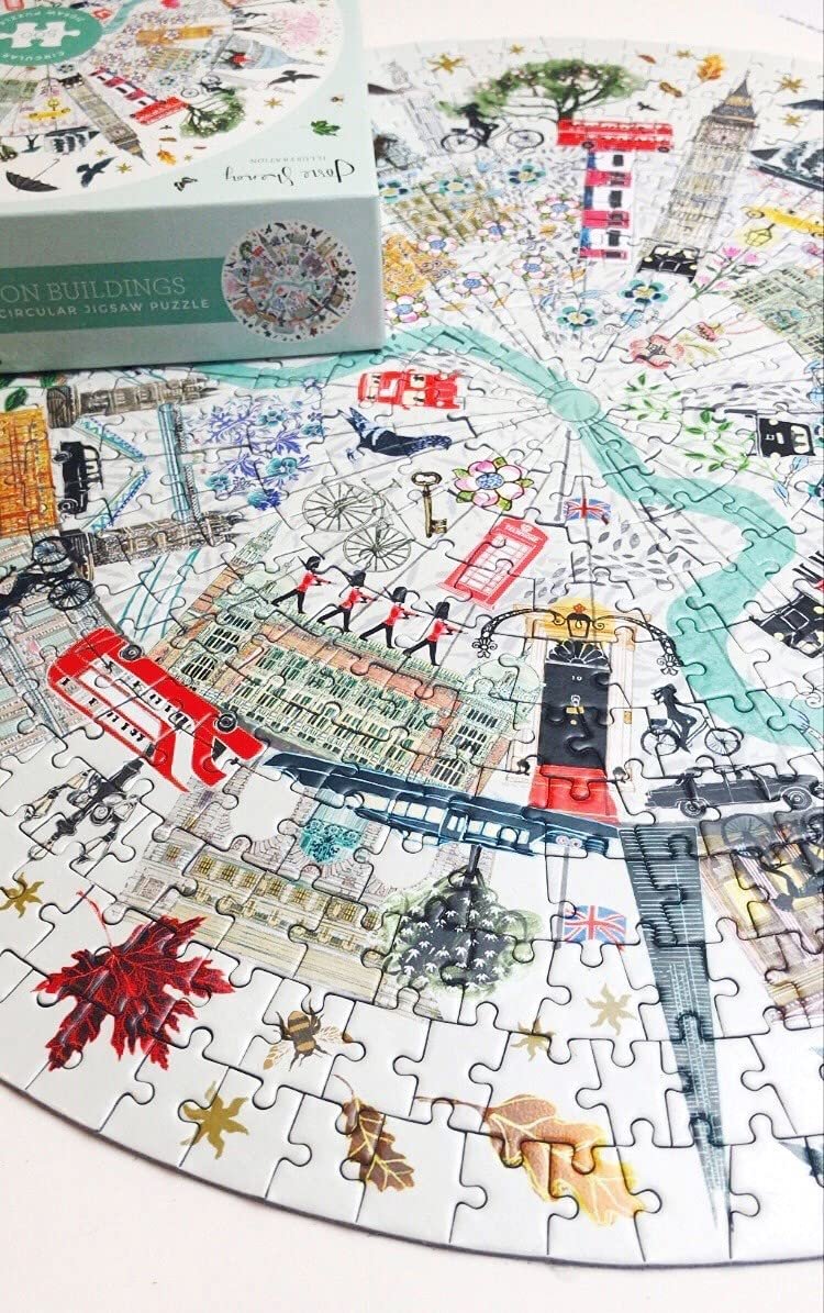 Пазл Gibsons Games London Buildings Circular 500 деталей Круглый, фото №3 Пазл Gibsons Games London Buildings Circular 500 деталей Круглый, фото №3