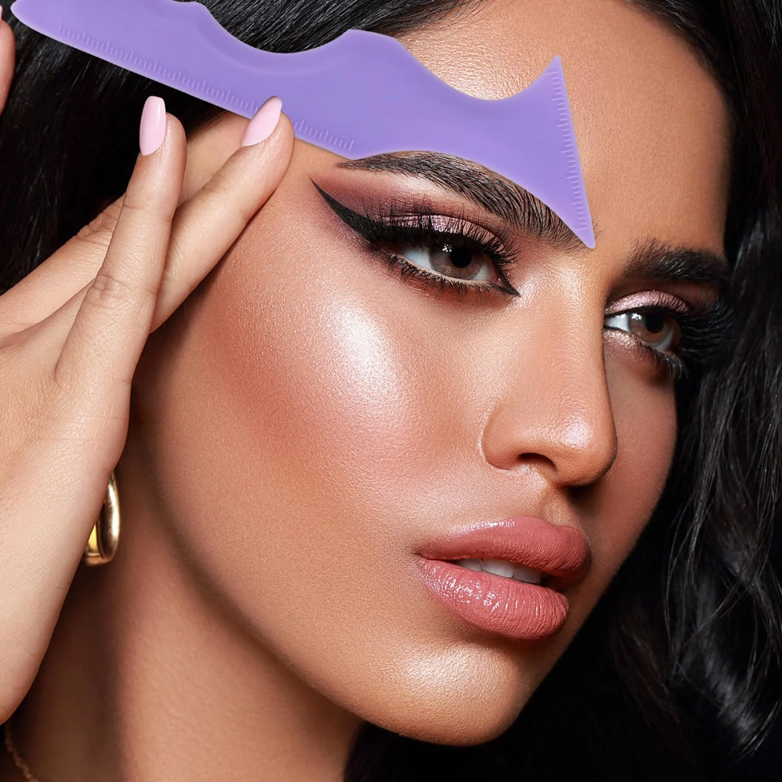 Набор Eyeliner Aid Stencils Силиконовые Трафареты для макияжа Для начинающих, фото №5 Набор Eyeliner Aid Stencils Силиконовые Трафареты для макияжа Для начинающих, фото №5