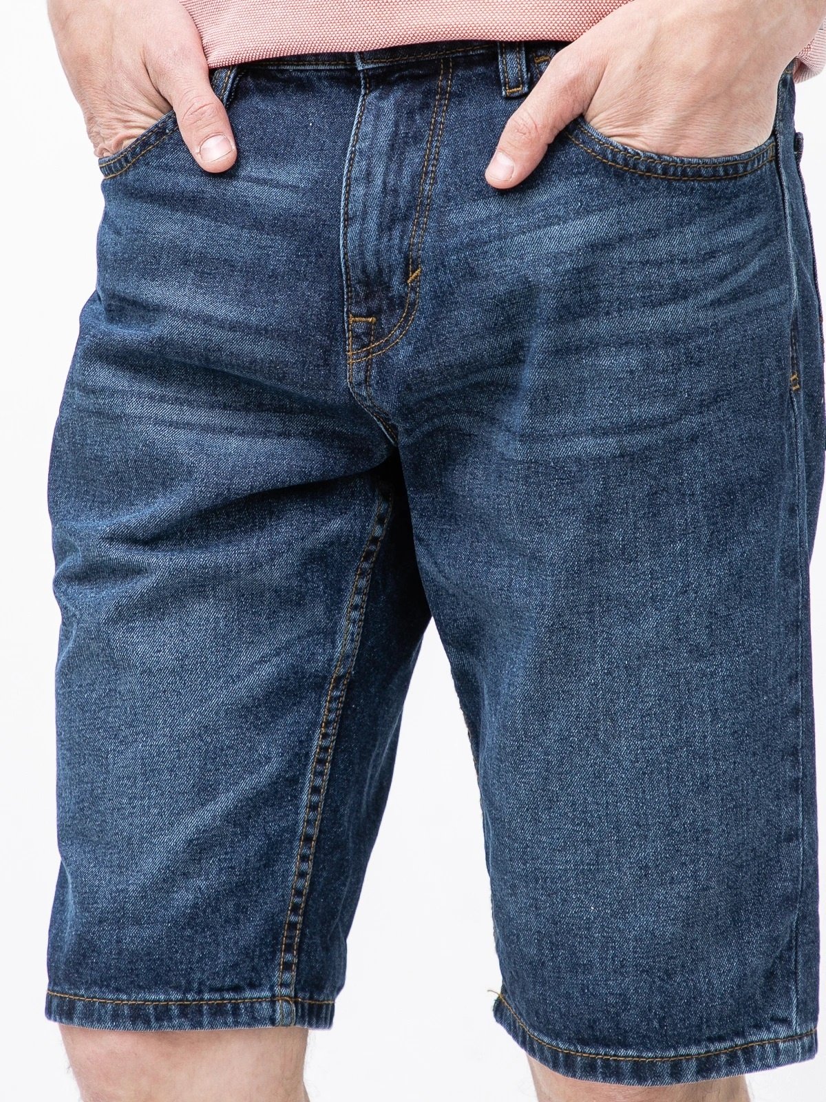 Джинсовые шорты Tom Tailor Josh shorts 1029771-10281 Темно-синий 34, фото №3