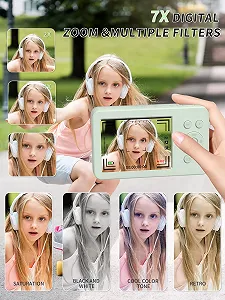 Цифрова фотокамера MUTRAIN X10 1080P 32G Green synthetic.ua - Фото 1