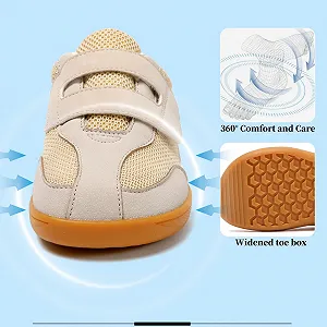 Детская Кроссовки унисекс для босиком с широкой застежкой, дышащие легкие synthetic.ua - Фото 1