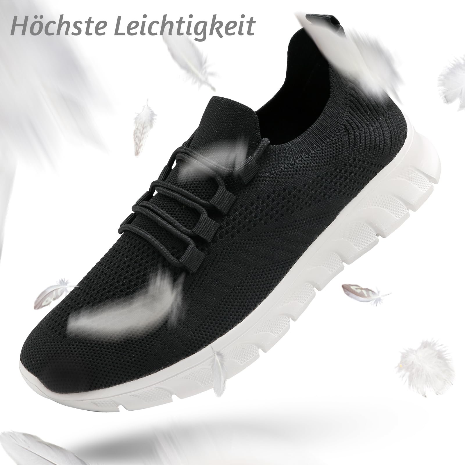 Чоловічі Кросівки Вуличні Бігові Легкі Тенісні Фітнес Сітка, фото №3