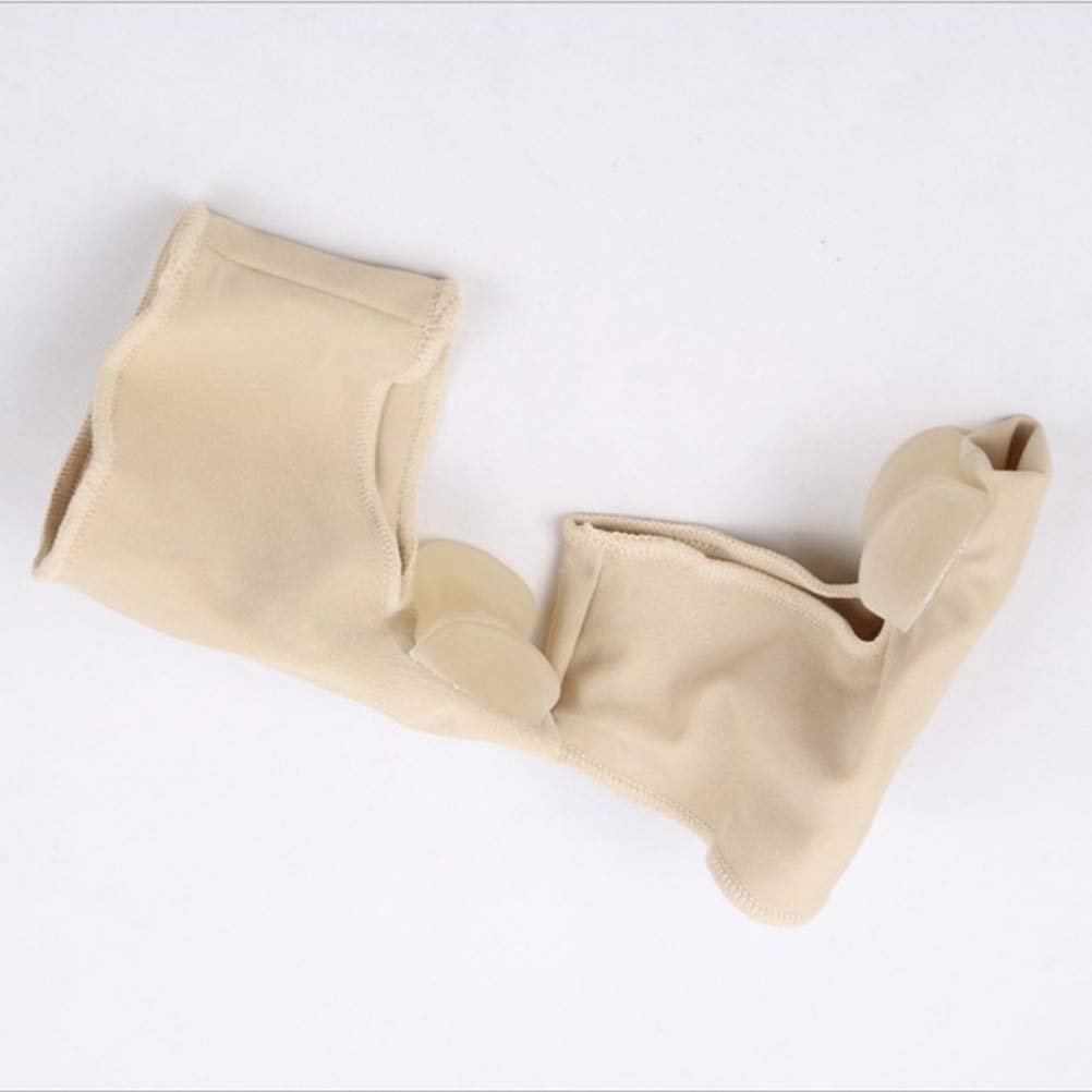 Шкарпетки для корекції великого пальця стопи Healifty Hallux Valgus, великий палець, захист від бурситу, розмір S, хакі, 1 пара, фото №3