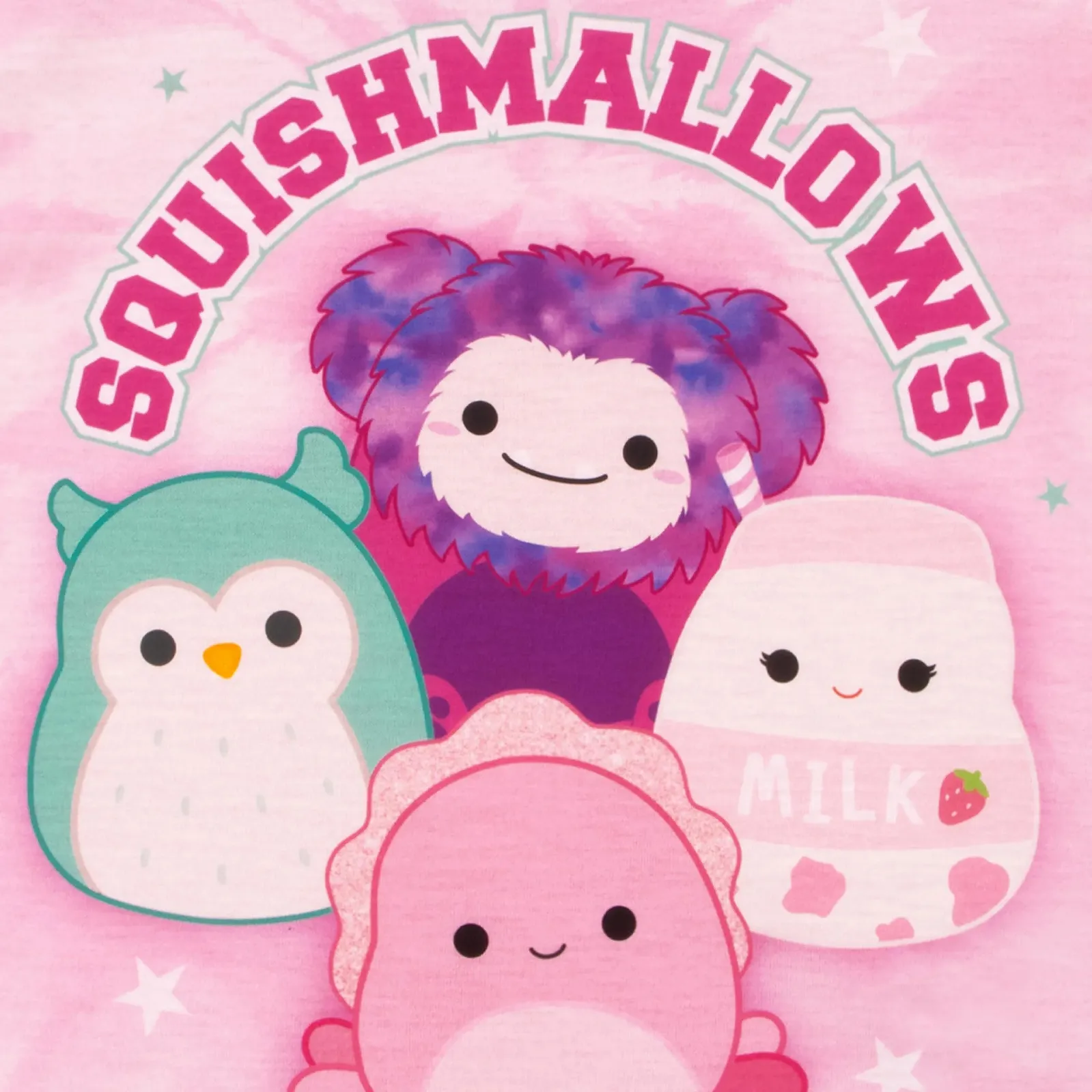 Пижама Squishmallows для девочек, с короткими рукавами, летняя, фото №8 Пижама Squishmallows для девочек, с короткими рукавами, летняя, фото №8