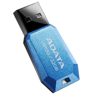 USB флеш-накопичувач ADATA 32gb DashDrive UV100 Blue USB 2.0 AUV100-32G-RBL, фото №3 USB флеш-накопичувач ADATA 32gb DashDrive UV100 Blue USB 2.0 AUV100-32G-RBL, фото №3