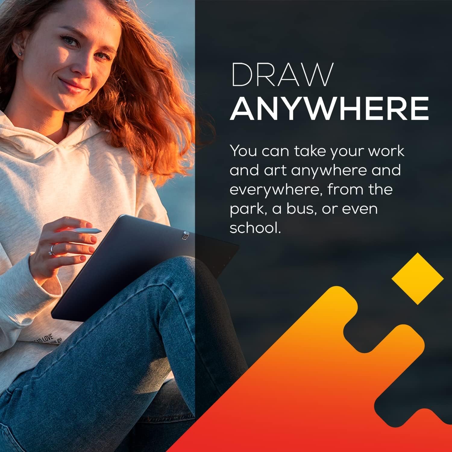 Планшет Simbans PicassoTab_X 10" 4/64ГБ 4 ядра Android 13 6000 мАг Чорно - синій, фото №6