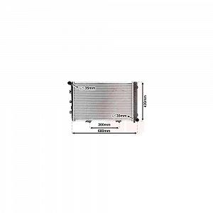 Радиатор охлаждения двигателя VAN WEZEL 30002211 для MERCEDES-BENZ - Фото 1