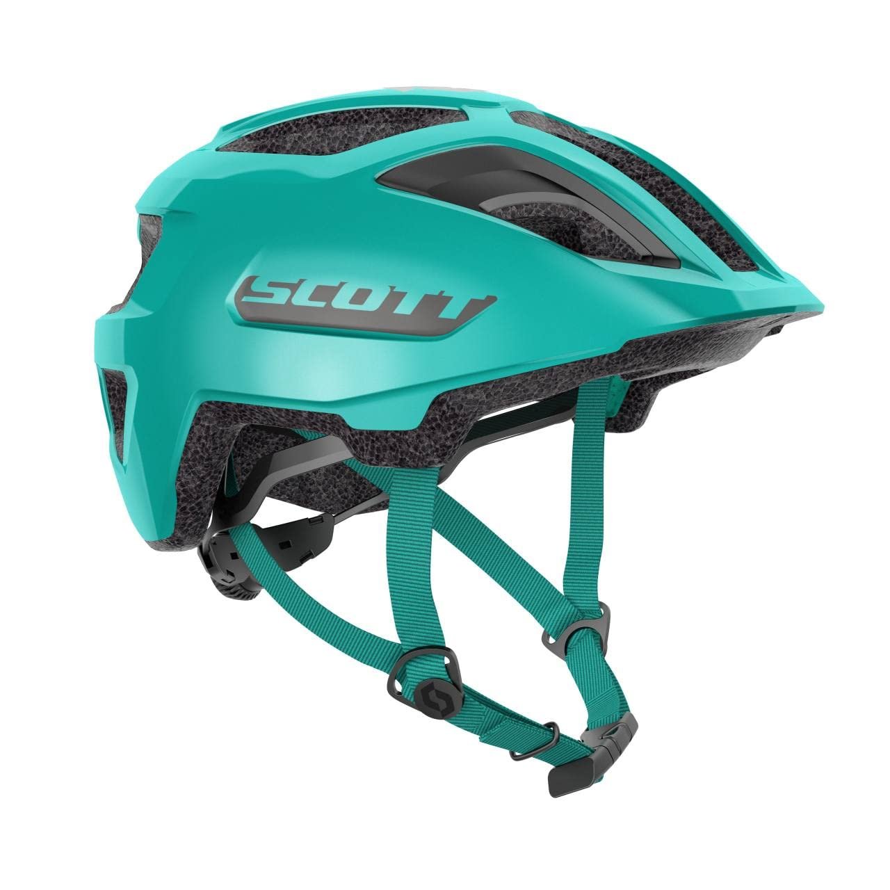Шлем Scott Spunto Junior Plus MIPS Детский, размер 50-56 см, бирюзовый, 2025, фото №1