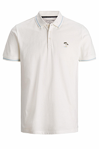 Рубашка-поло Jack&Jones POLO SS 12188497 Белый L - Фото 1