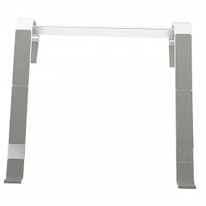 Подставка для ноутбука Sewroro Алюминиевая Настольная Подставка-Держатель с Нескользящей Силиконовой Защитой Легкая Стабильная Подставка для Ноутбука с Теплоотдачей для ПК и Планшета Серебряная - Фото 1