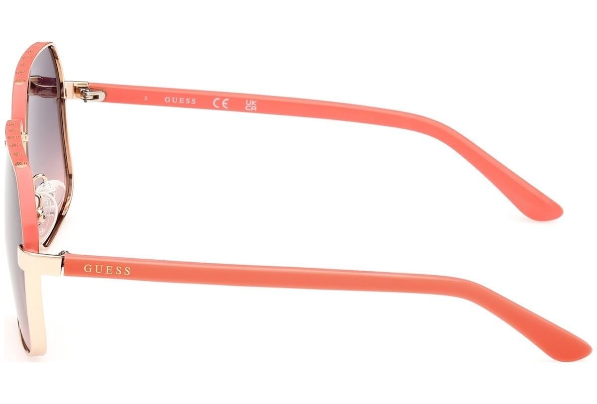 Сонцезахисні окуляри GUESS GU00107 74B Золотистий 58/16/140, фото №3