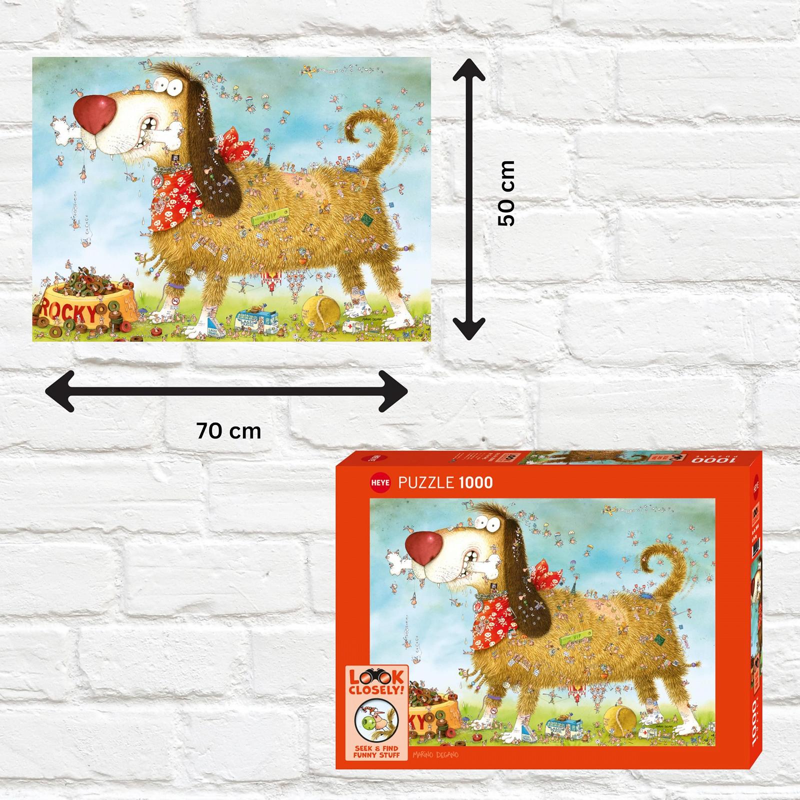 Пазл Heye Marino Degano At The Dog 1000 элементов 50 x 70 см, фото №3