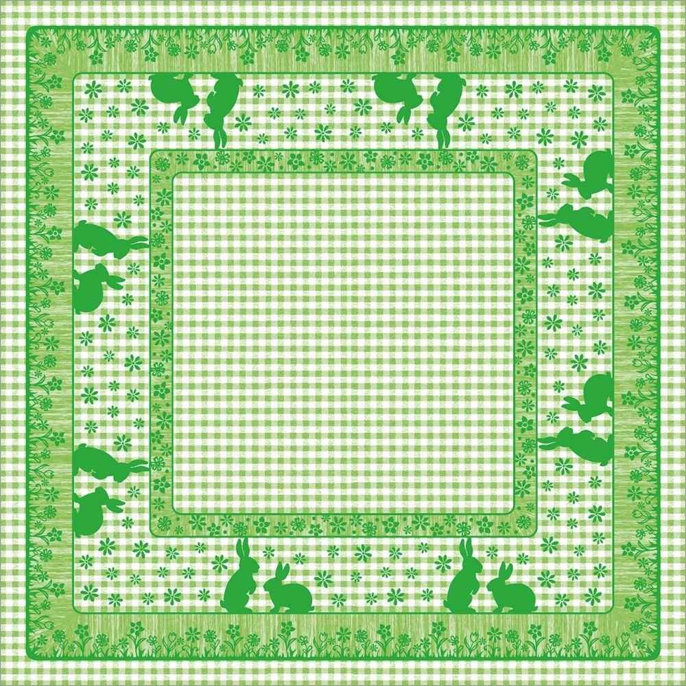 Скатертина Sovie HORECA Joni Rabbits Linclass® Airlaid 80 x 80 см Упаковка з 20 шт, фото №4
