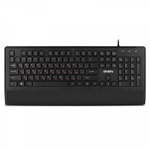 Клавиатура SVEN KB-E5500 Black - Фото 1