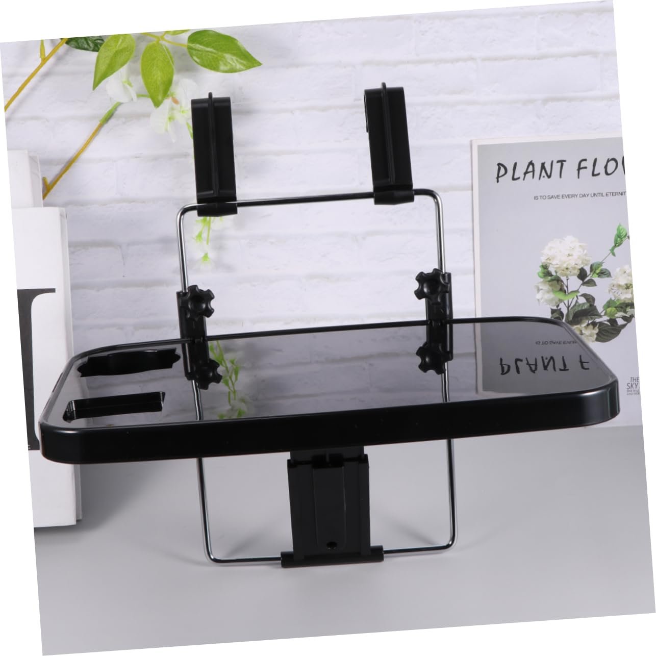 Підставка для ноутбука VALICLUD складана для автомобіля з тримачем для напоїв, регульована, проста в установці, компактна, фото №6