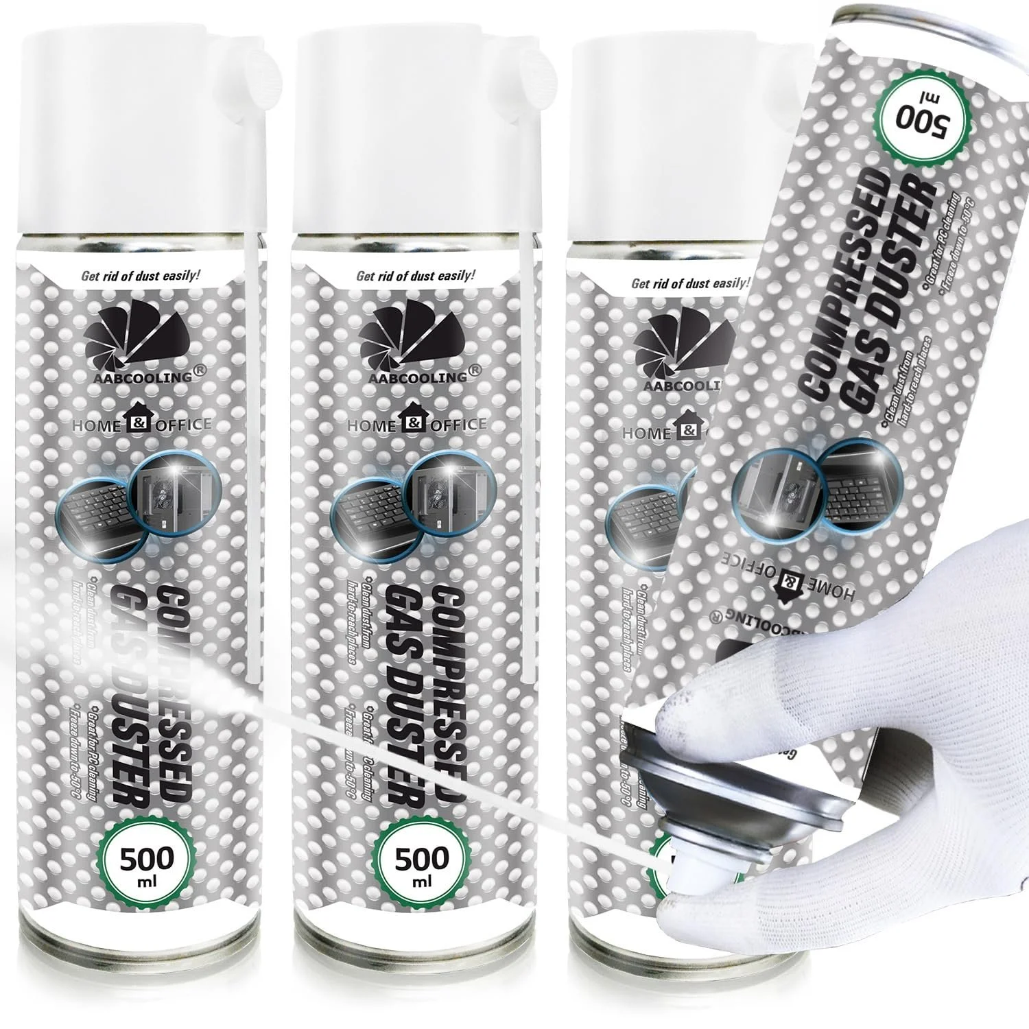 Охолоджуючий спрей AABCOOLING Home&Office 3 x 500 мл до -50°C, фото №1