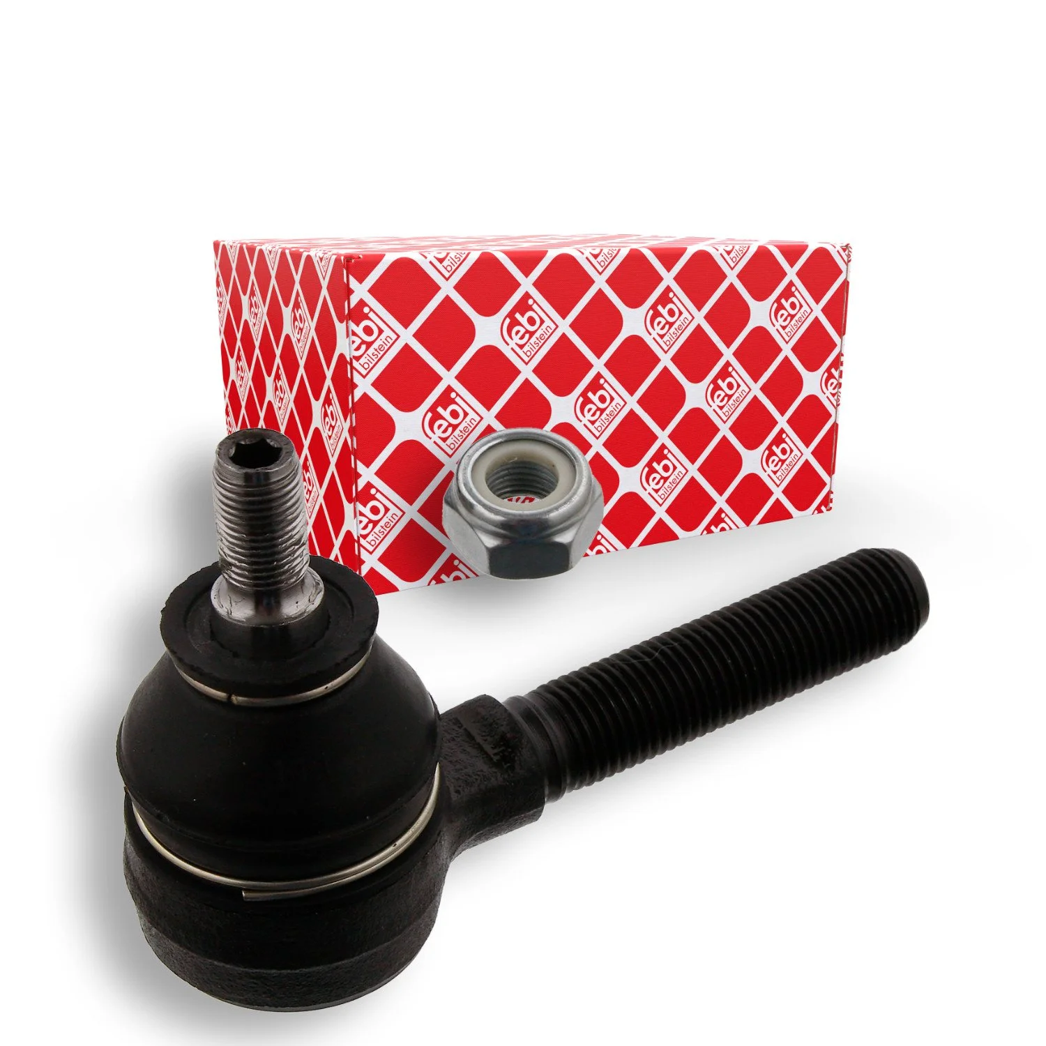 Наконечник рульової тяги FEBI BILSTEIN ProKit 01712 для MERCEDES-BENZ, передній міст зліва, фото №1