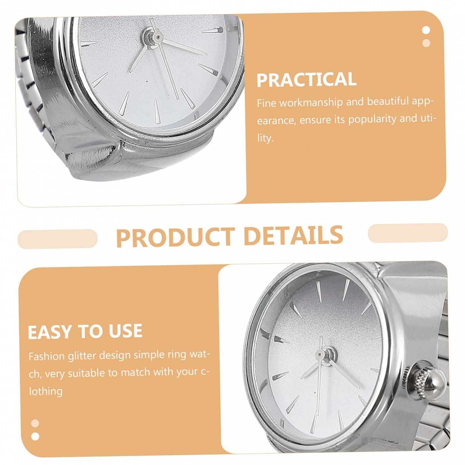 Кільце-годинник OATIPHO, годинник на палець, фото №3