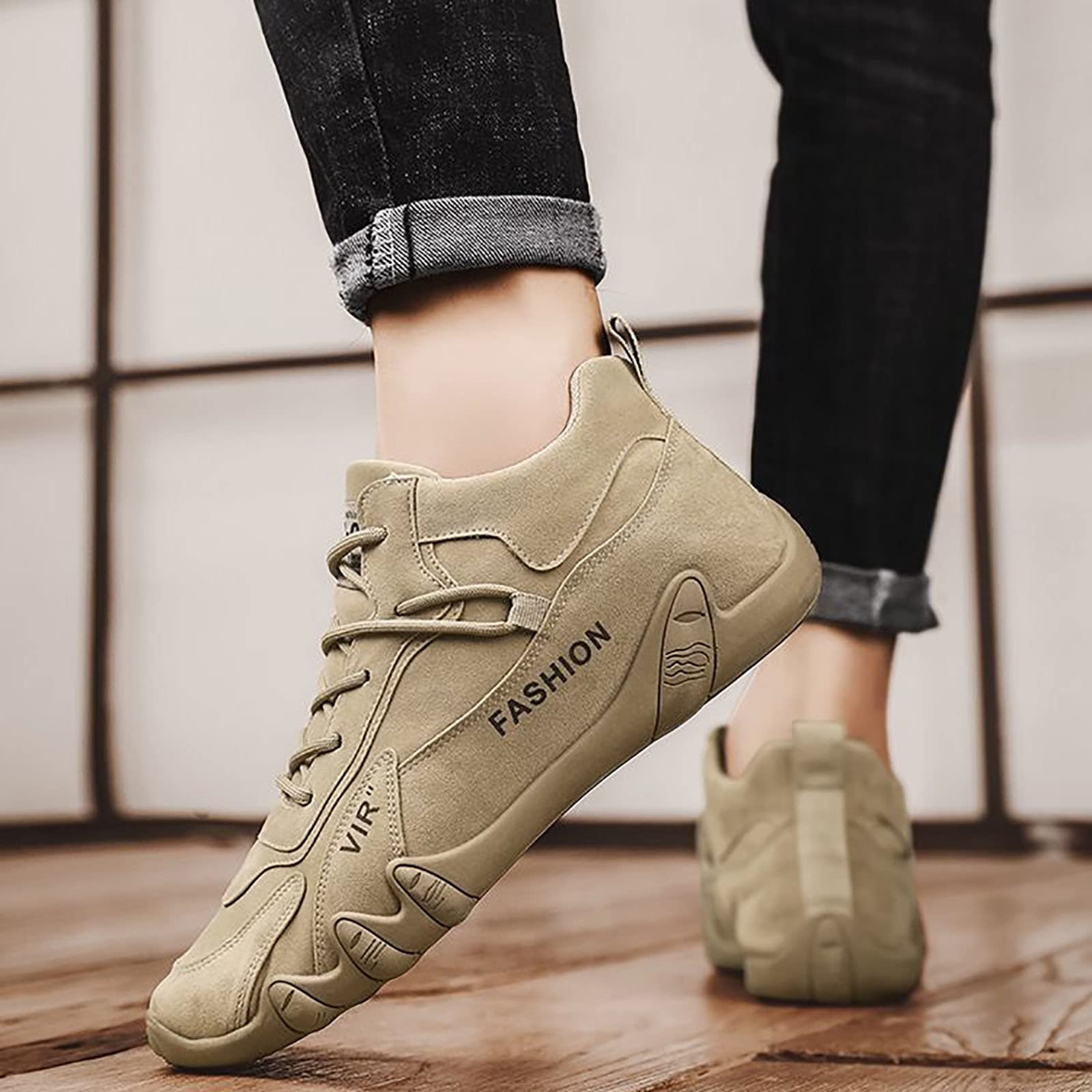 Чоловічі черевики LCpddajlspig Barefoot Шкіряні Водонепроникні, фото №2