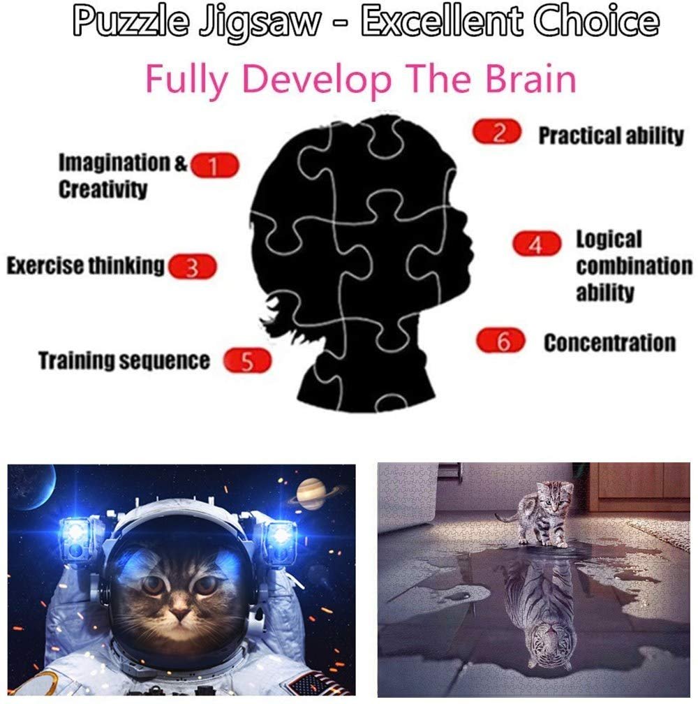 Пазли 1000 елементів для всієї родини з екологічних матеріалів, фото №6