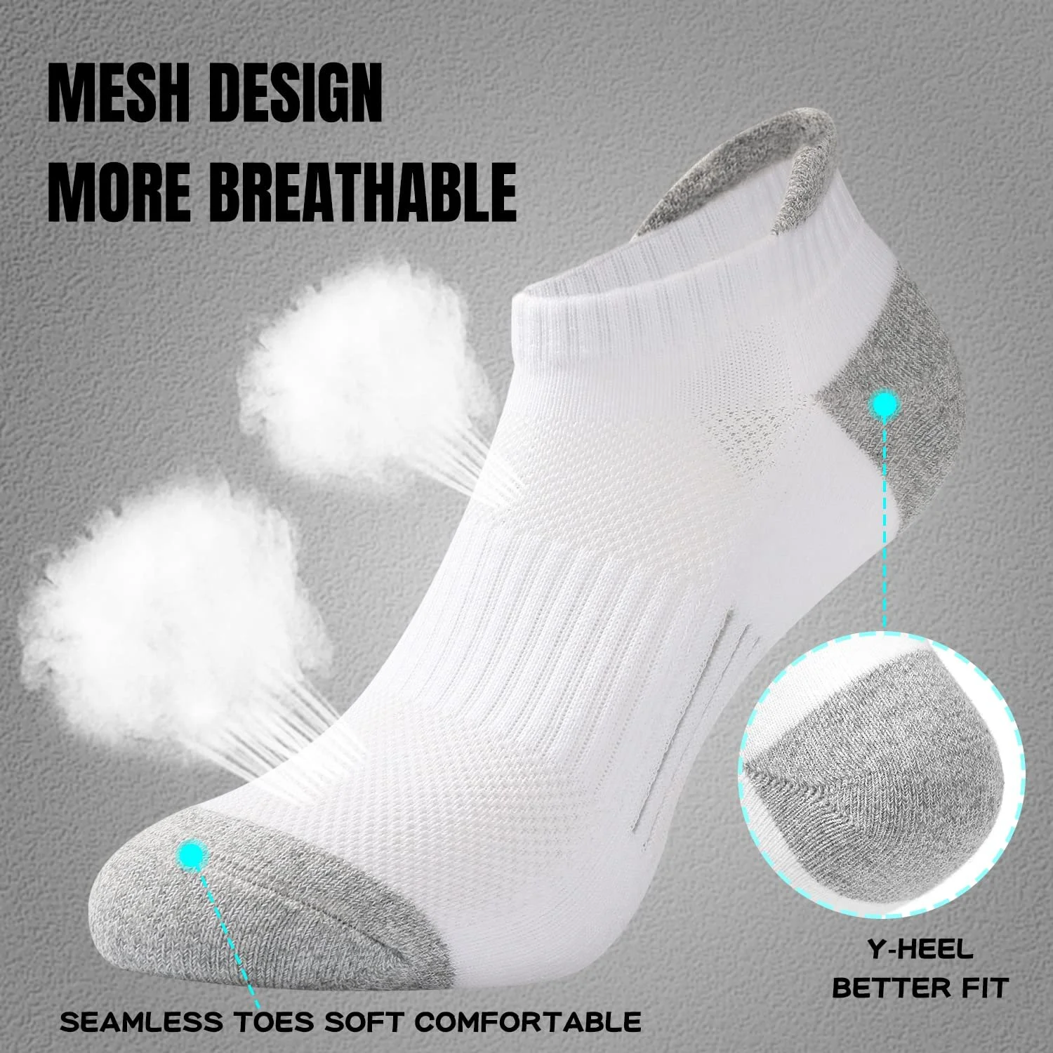 Спортивные носки Trainer Женские 35-38/39-42, 5 пар, фото №5