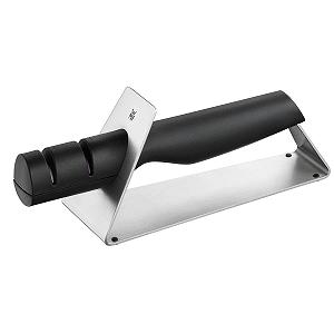 Точилка для ножей WMF Gourmet с керамическими дисками нержавеющая сталь 25 x 9 x 25 см серебристая - Фото 1