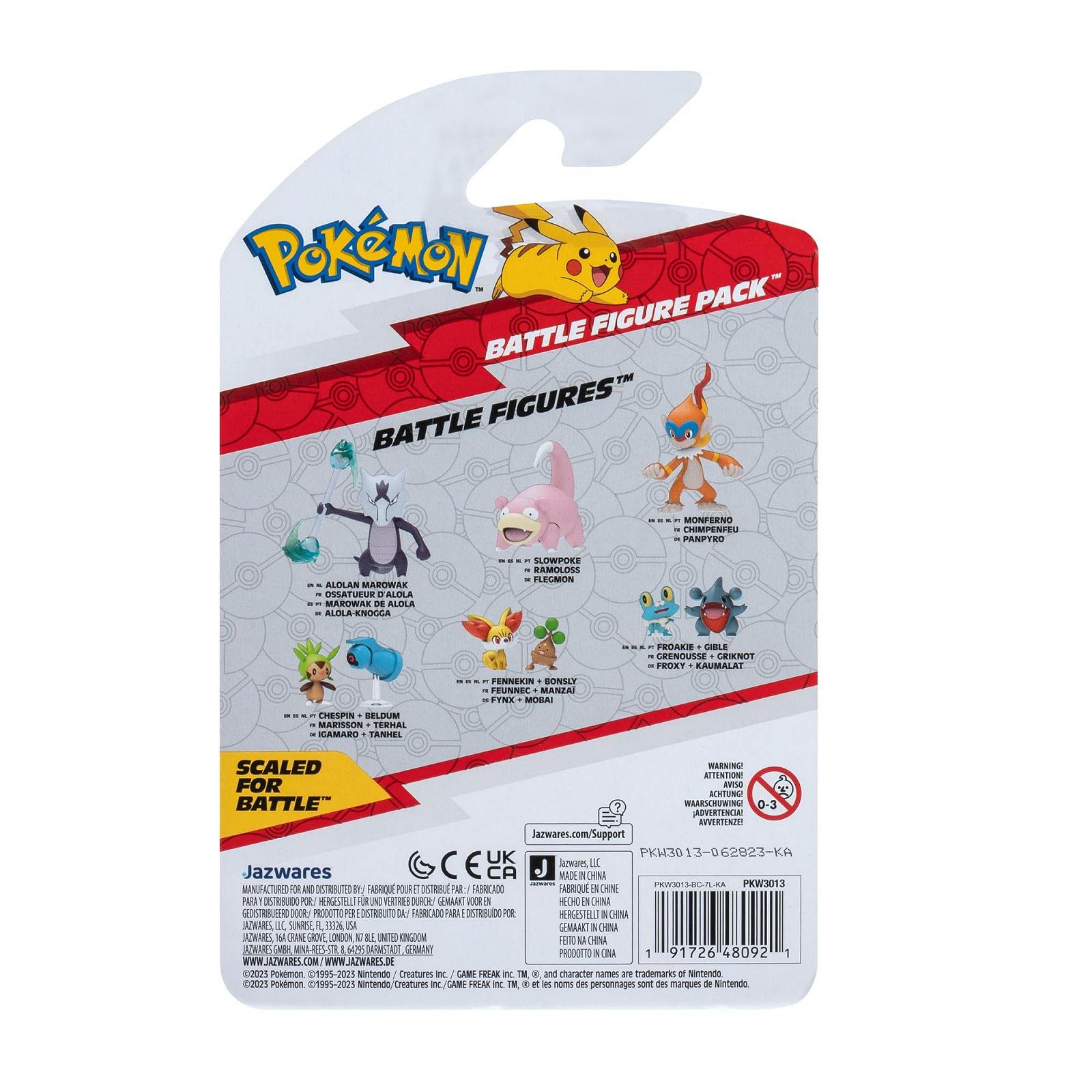 Бойова Фігурка Pokemon Gible та Froakie, фото №3