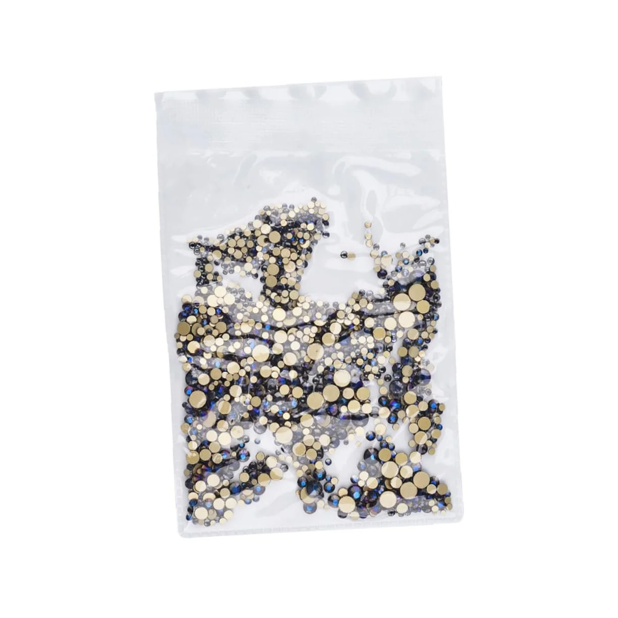 Стразы Микс цветов Ipetboom 1440 шт. для маникюра и декора ногтей, фото №1