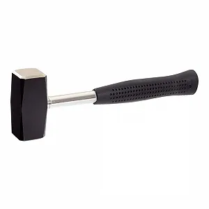 Кувалда KS Tools 142.5165 зі сталевою трубчастою рукояткою 1000 г - Фото 1