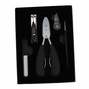 Купить Набор для ногтей PACKOVE из нержавеющей стали, черный - Фото 1 Набор для ногтей PACKOVE из нержавеющей стали, черный - Фото 1