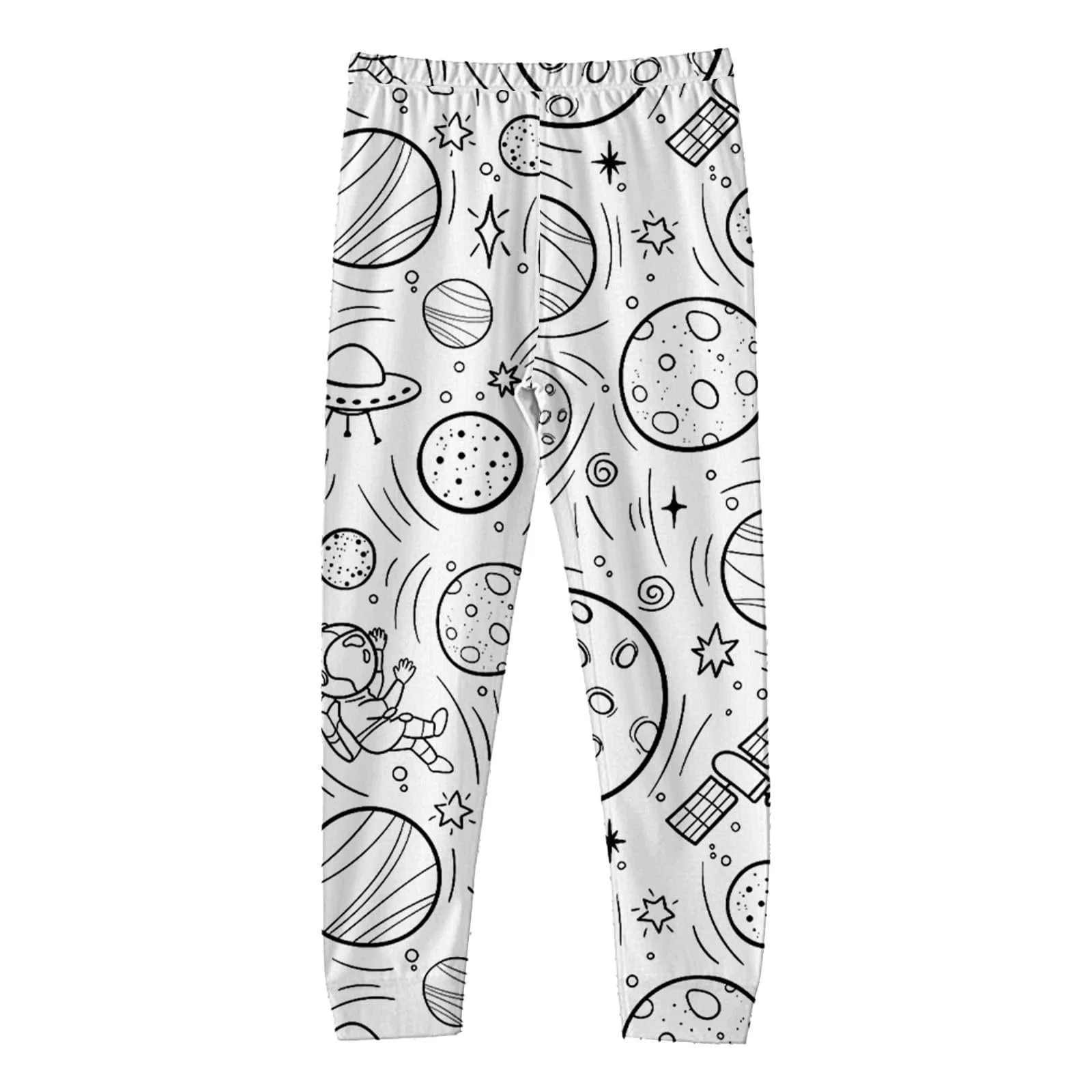 Детская пижама для девочек Kids Graffiti Pajamas, фото №6