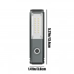 Ручной фонарь LED Bright, алюминиевый, перезаряжаемый, мощный, малый, портативный, для походов, водонепроницаемый synthetic.ua - Фото 1