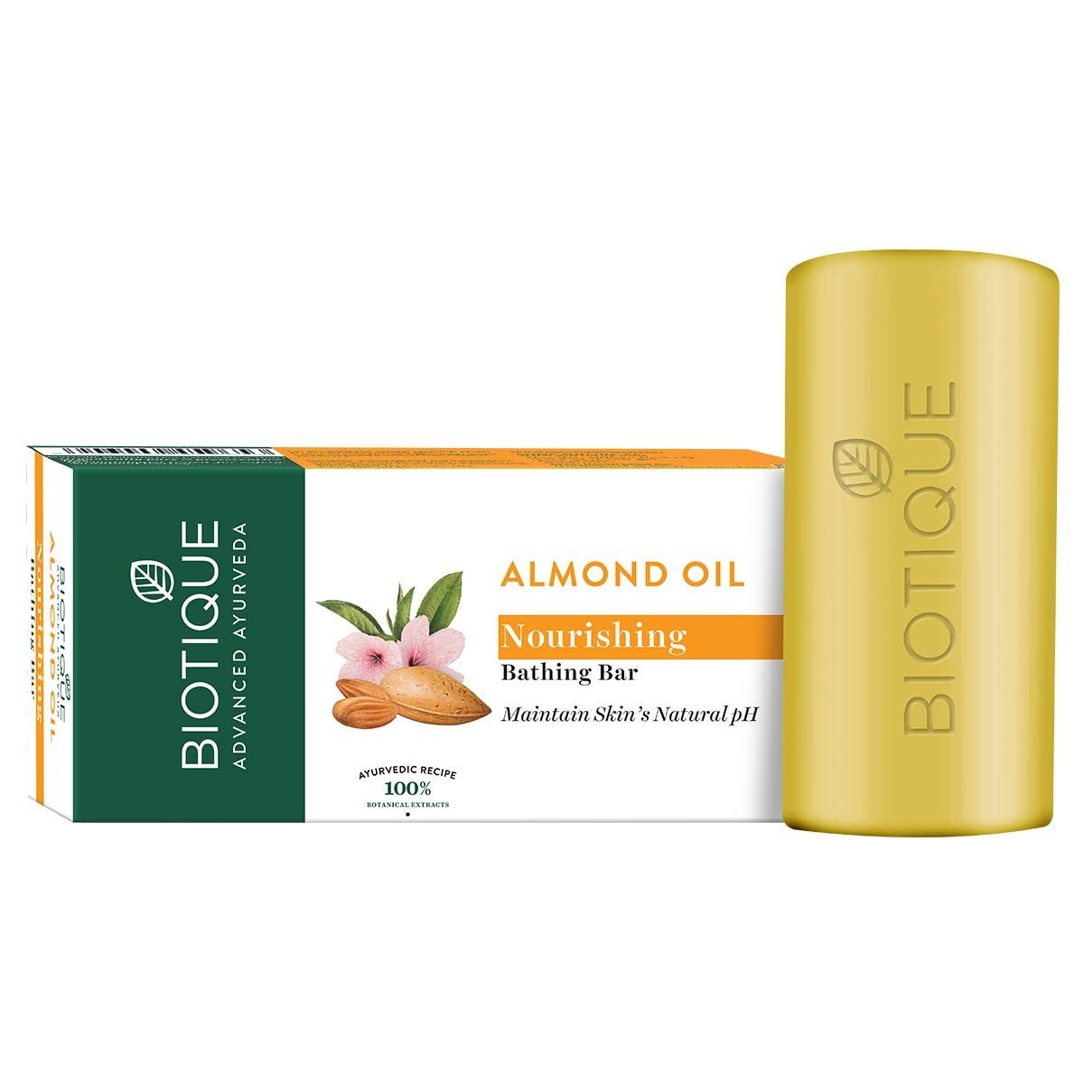 Очищувальний засіб для тіла Biotique Almond Oil 150 г, фото №1 Очищувальний засіб для тіла Biotique Almond Oil 150 г, фото №1