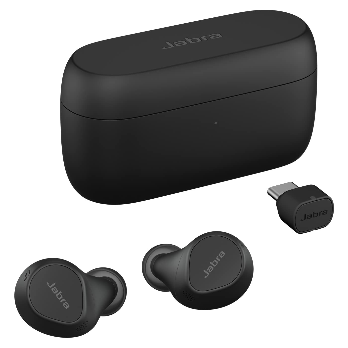Навушники Jabra Evolve2 Buds True Wireless In-Ear Bluetooth Active Noise Cancelling (ANC) Jabra MultiSensor Voice Technology Чорні, фото №1 Навушники Jabra Evolve2 Buds True Wireless In-Ear Bluetooth Active Noise Cancelling (ANC) Jabra MultiSensor Voice Technology Чорні, фото №1