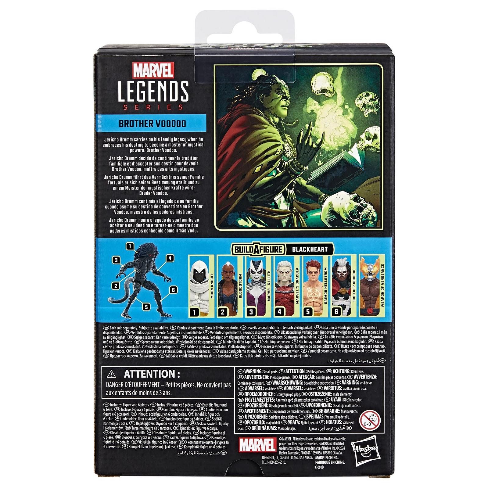 Екшн-фігурка Marvel Legends Series Strange Tales Брат Вуду, фото №10
