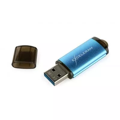 USB флеш-накопитель Exceleram 128GB A3 Series Blue USB 3.1 Gen 1 EXA3U3BL128, фото №4