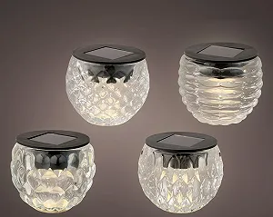 Настільна лампа LED Solar Glass I 7,5 х 6 см Теплий білий - Фото 1