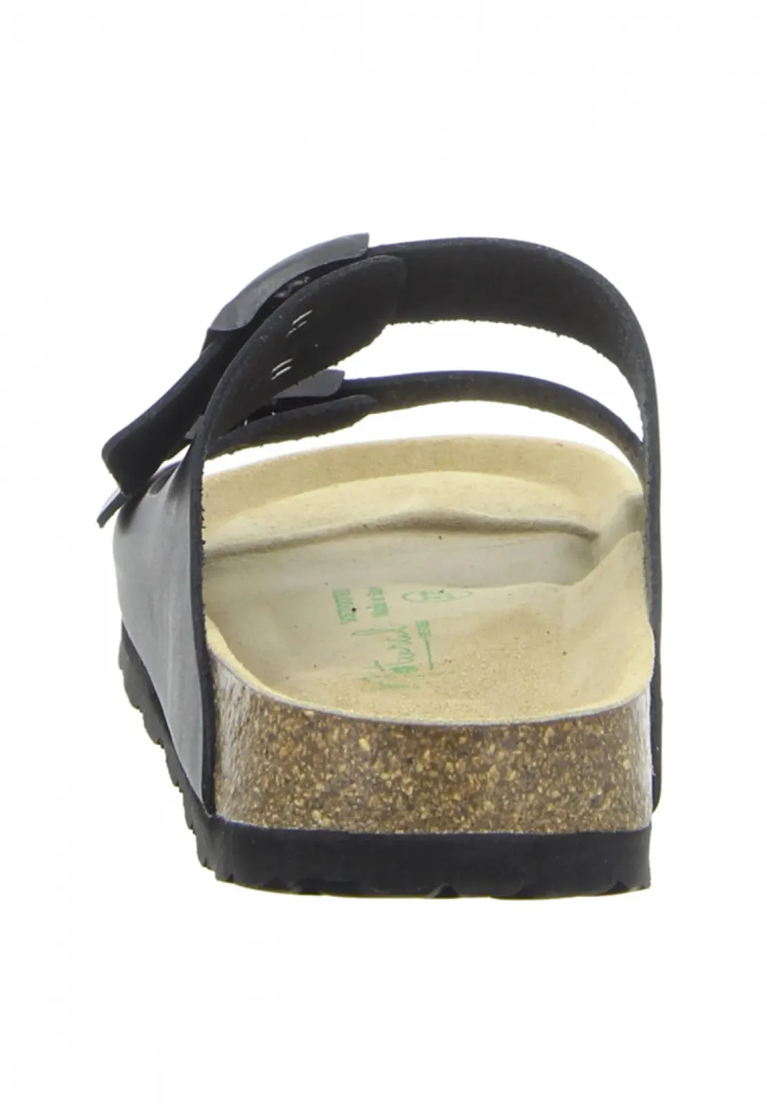 Шльопанці Natural Sense Unisex 1095018 Шкіряні Чорні, фото №3