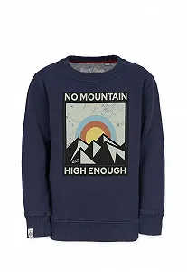 Дитячий органічний бавовняний світшот Band of Rascals High Enough - Фото 1