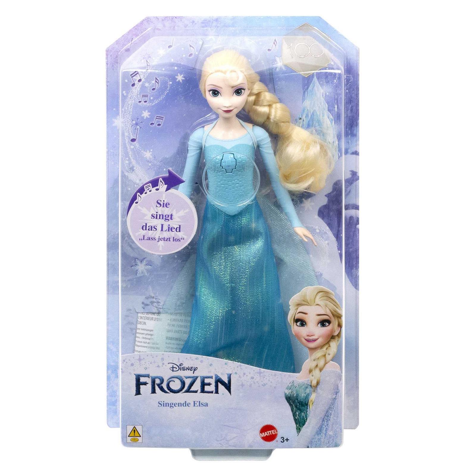 Игрушка Mattel Disney Frozen Певица Кукла Эльза HMG32 Немецкая версия, фото №6