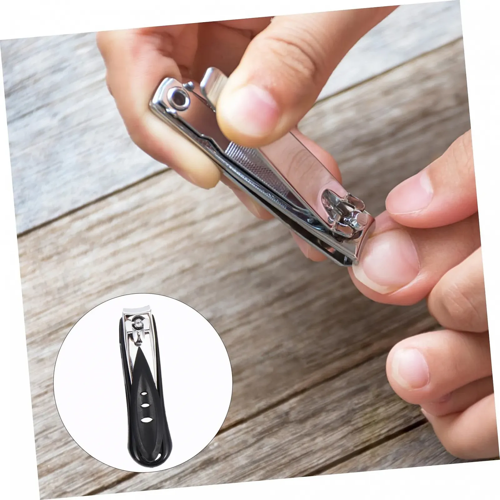 Набор для ногтей PACKOVE из нержавеющей стали, черный, фото №4 Набор для ногтей PACKOVE из нержавеющей стали, черный, фото №4