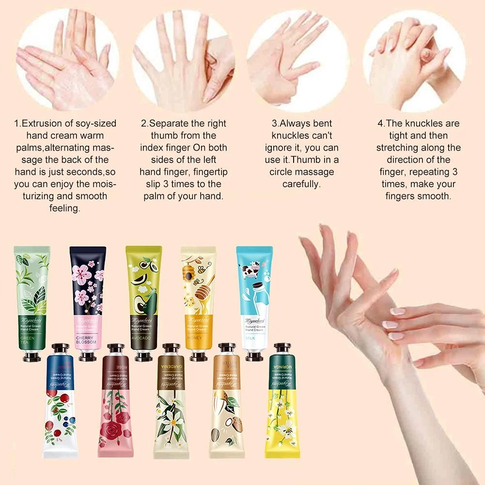 Крем для рук Набір кремів для рук Подарунковий 10 шт, фото №3