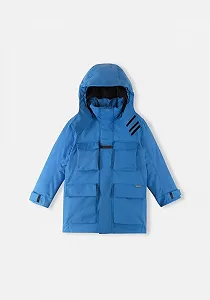 Зимова дитяча куртка з капюшоном Reima Reimatec Luja (5100267B-6390) Водонепроникна synthetic.ua - Фото 1